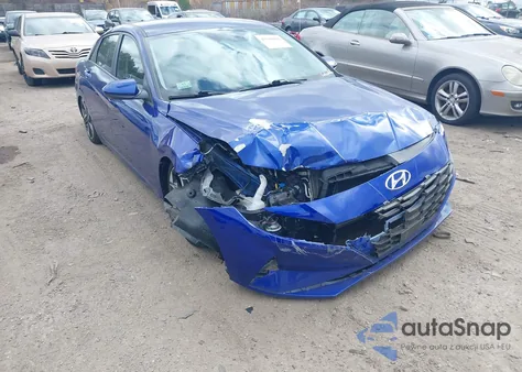 2023 Hyundai Elantra Sel from USA, damaged, VIN 5NPLS4AG2PH090954